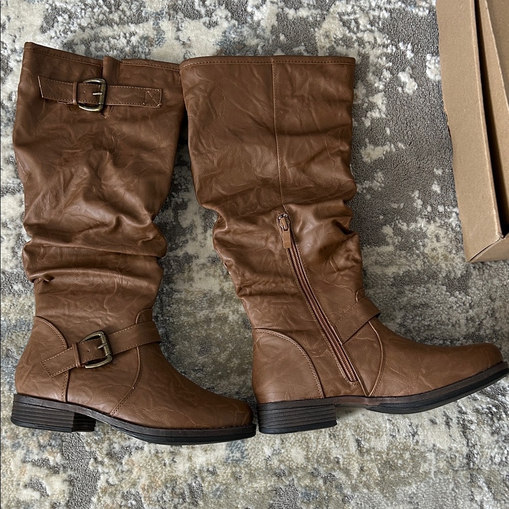 Journee Collection Brown Boots size 7